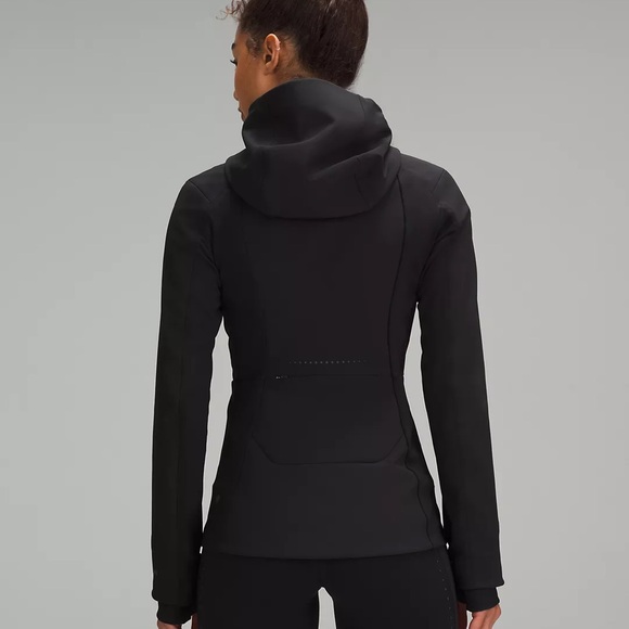 cross chill jacket repel shell lululemon rain jacket in black!! - Picture 2 of 10